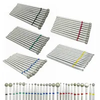 10pcs D Series Ball Shape Nail Diamond Drill Bit For Electric Manicure Machine Accessories  Mills Cutter Ce Passed 1