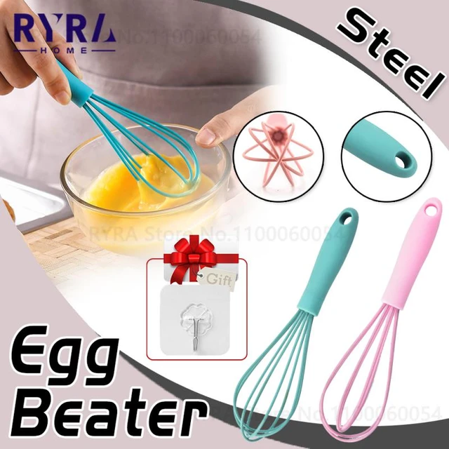 Whisk for Baking Silicone Whisk Hand Whisker Hand Whisk Manual Plastic Whisk