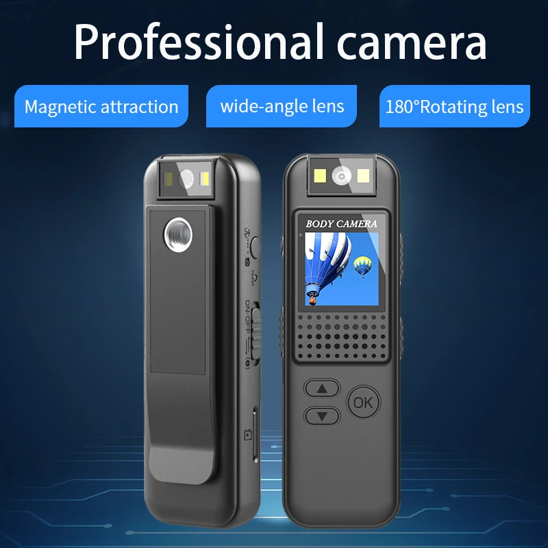 1080P high-definition night vision mini DV camera outdoor sports camera small video digital law enforcement recorder mini digital camera mini camera