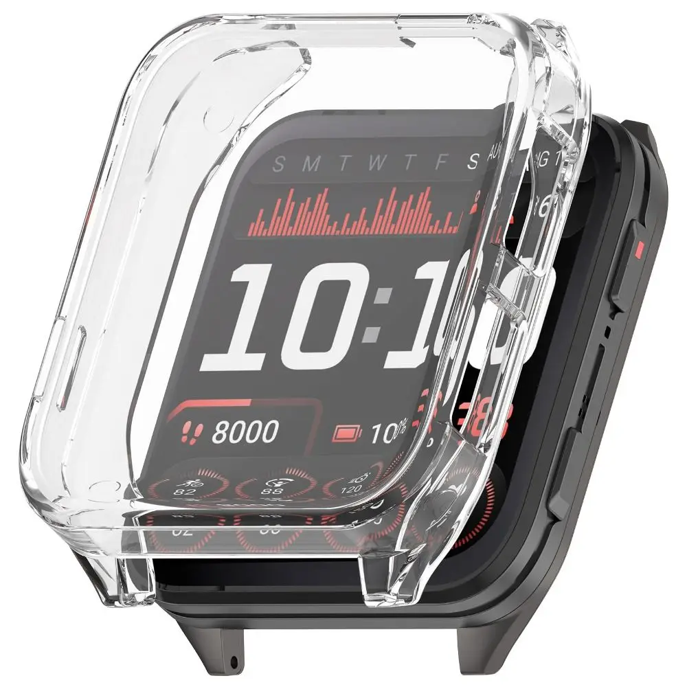Enhanced TPU Protective Case with Anti-Scratch Screen Protector for Smart Watch Accessories