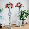 10 Pcs Metal Flower Arrangement Stand Wedding Flower Centerpieces Stand 20 Inch Tall Elegant Metal Flower Vase Gold Candelabra C 6