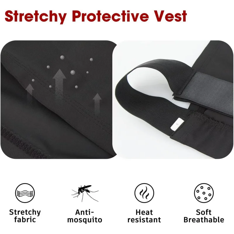 Horse Shoulder Guard Neck Guard Horse Vest Shoulder Pad High Elasticity Clothing Inner Comfort Anti-Scr