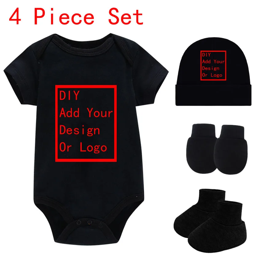 black DIY 4PCS