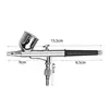 Gravity Dual-action Mini Airbrush Paint Nail Spray Gun Makeup Paint Set Face Tattoo Art Beauty Inkjet Car Repair DIY Tool 3
