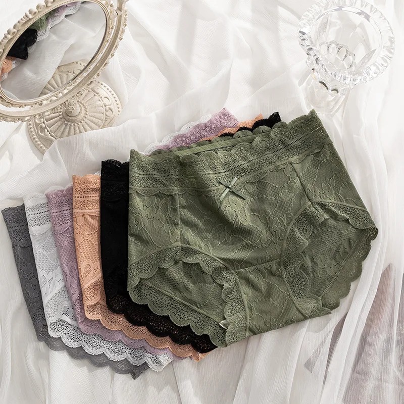 ACMEDE Umstands Unterwäsche 2er Set - Baumwoll Shorts Mit Spitze Für Schwangere