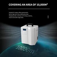 Diffuseur d'arômes électrique commercial NAMSTE pour hôtel et maison, 10000m³, double buse, atomiseur d'aromathérapie, brûleur d'arômes 3