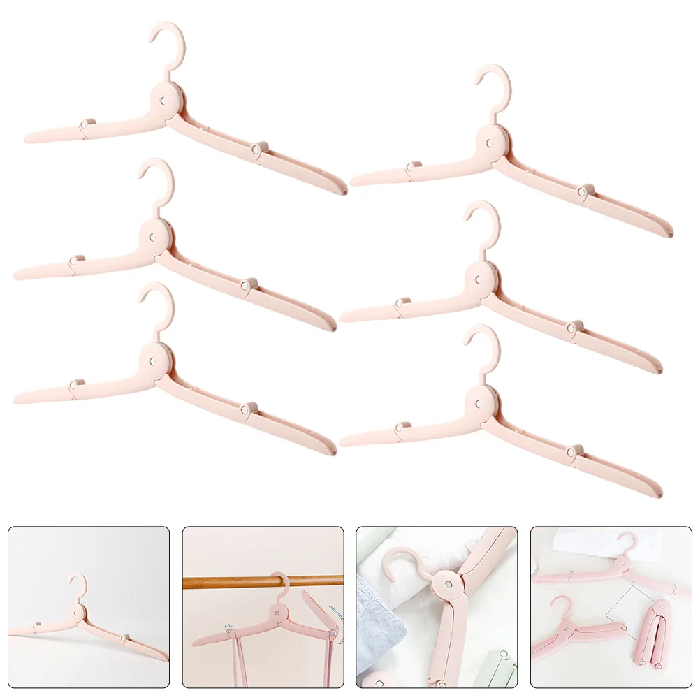 

Travel Hanger Folding Multifunctional Clothes Organizer Metal Hangers Clothing Space Saving Dryer Collapsible for Drying Racks