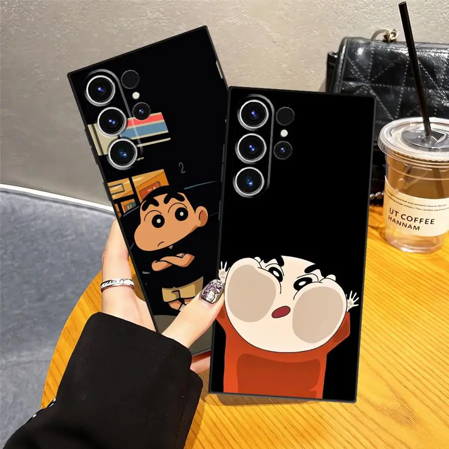 Phone Cover Case with Crayon Shin-Chan Design