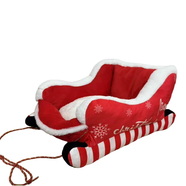 Small Dog Home Bed Convertible Sofa Houses Winter Puppy Accessories Christmas Dogs Accessoires Beds Pup Coop Large Big Pet Bed's 5