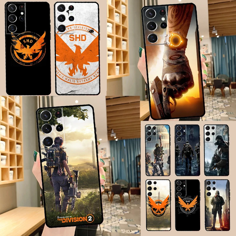 La Custodia Division 2 Per Samsung Galaxy S21 S22 S23 Ultra S8 S9 S10 Note 10 Plus Note 20 Ultra S20 Fe Coque
