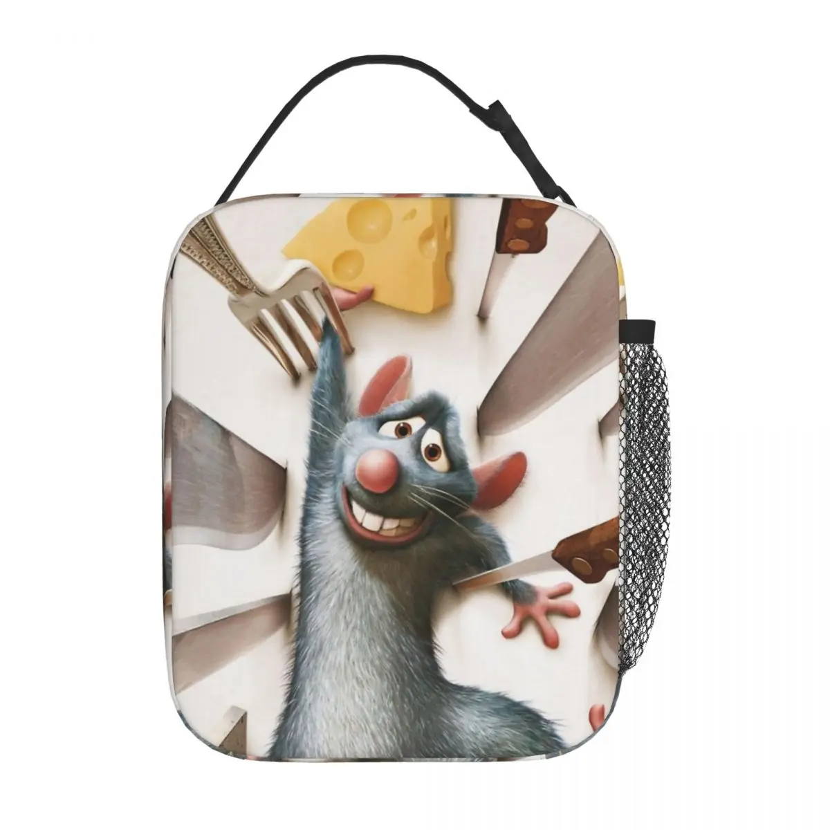 Ratatouille Chef Cute Remy Thermal Insulated Lunch Bags Scatola Portatile Da Viaggio Per Lunch Cooler Thermal Lunch Box
