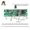 3.2V 3.7V Remote Control Solar Ceiling Light Control Panel Solar Flood Light Integrated Street Light 30W Circuit Board Driver 6