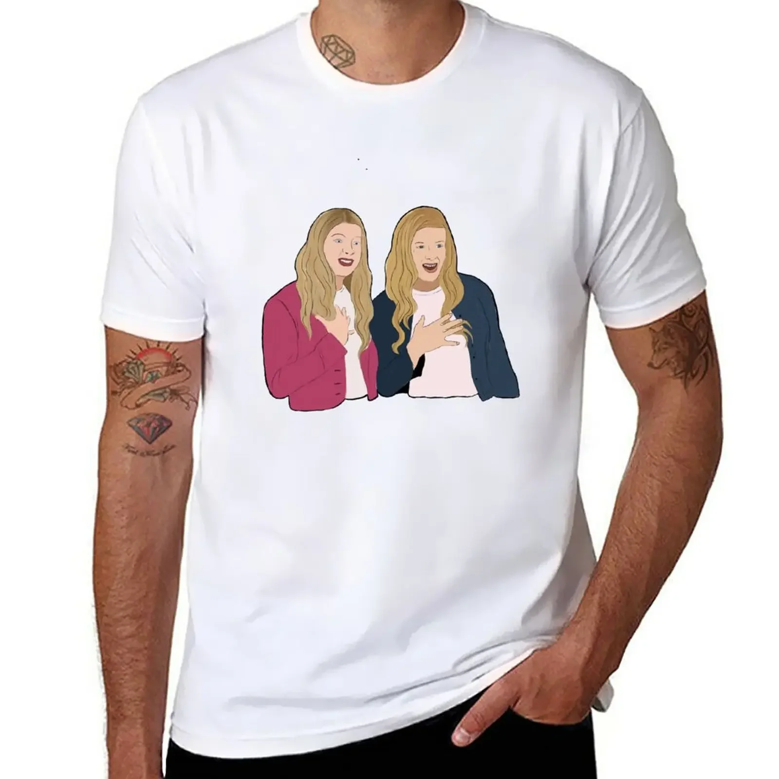 

White chicks T-Shirt summer tops customs plus sizes Men's t shirts