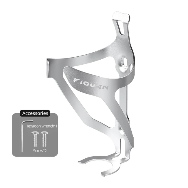 Ultralight Aluminum Alloy Bike Bottle Cage Durable Road Bicycle Water Bottle Mount Universal Moutain Bike Bottle Holder 6
