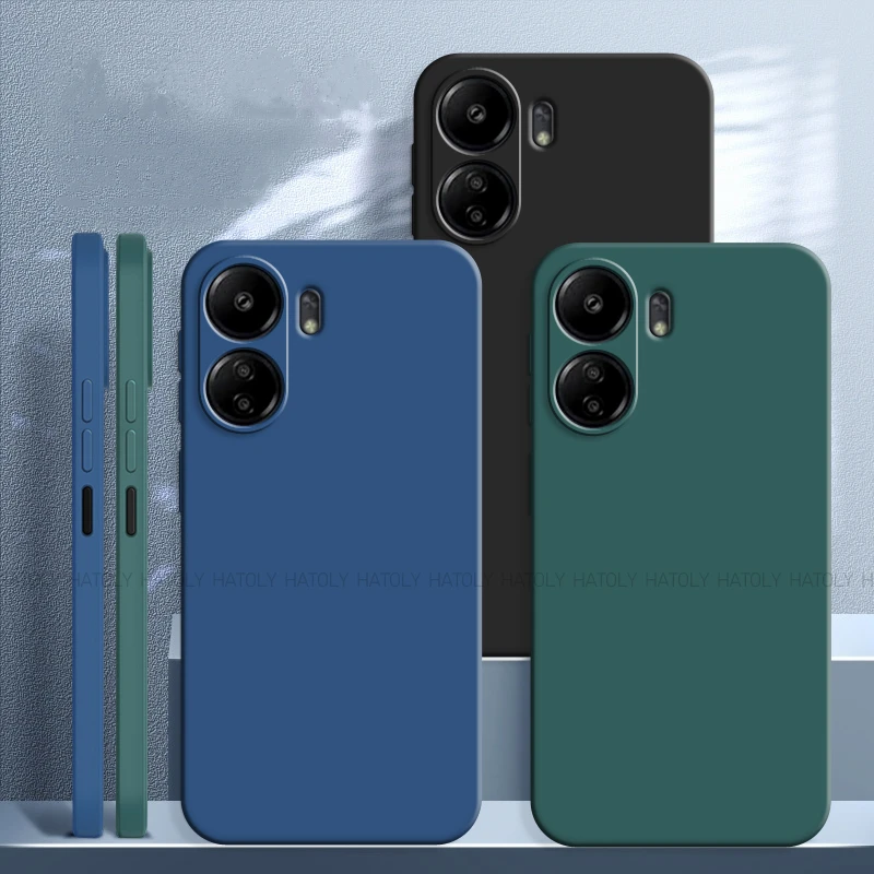 Per Xiaomi Redmi 13C Custodia Xiaomi Redmi 13C 12C 10C 9C Cover Antiurto Luxur Liquid Silicon Tpu Cover Posteriore Per Telefono Xiaomi Redmi 13C