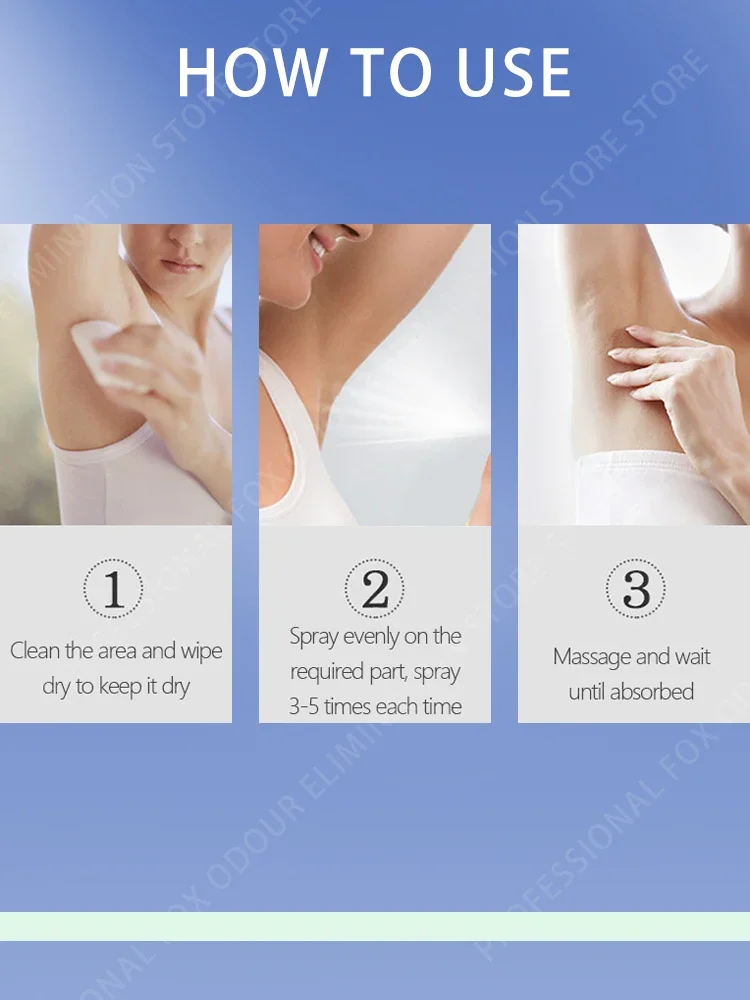 Underarm Deodorant Cream Clean Armpit Deodor Body Cleaning Sweat Odor Whitening Refresh Antiperspirant Long Lasting Aroma Serum