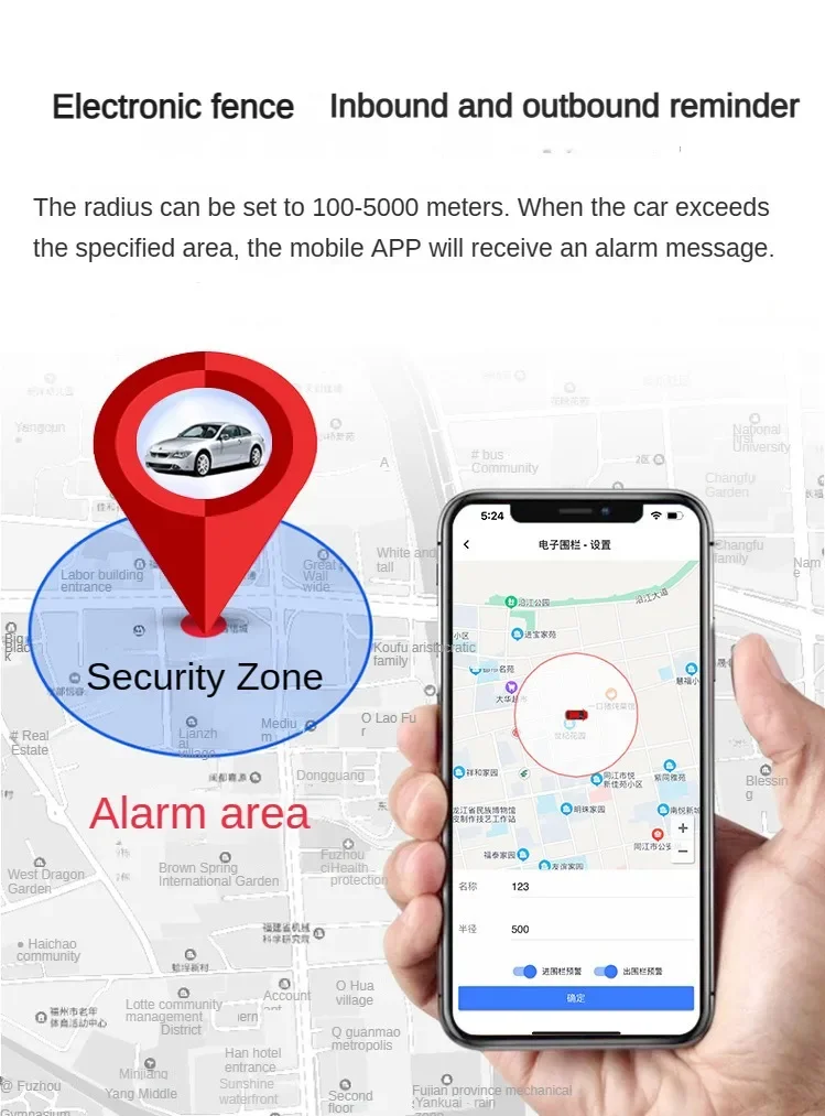 CAT1 Car GPS Locator, Satellite Positioning, Electric Beidou Tracker, 4G, 4G
