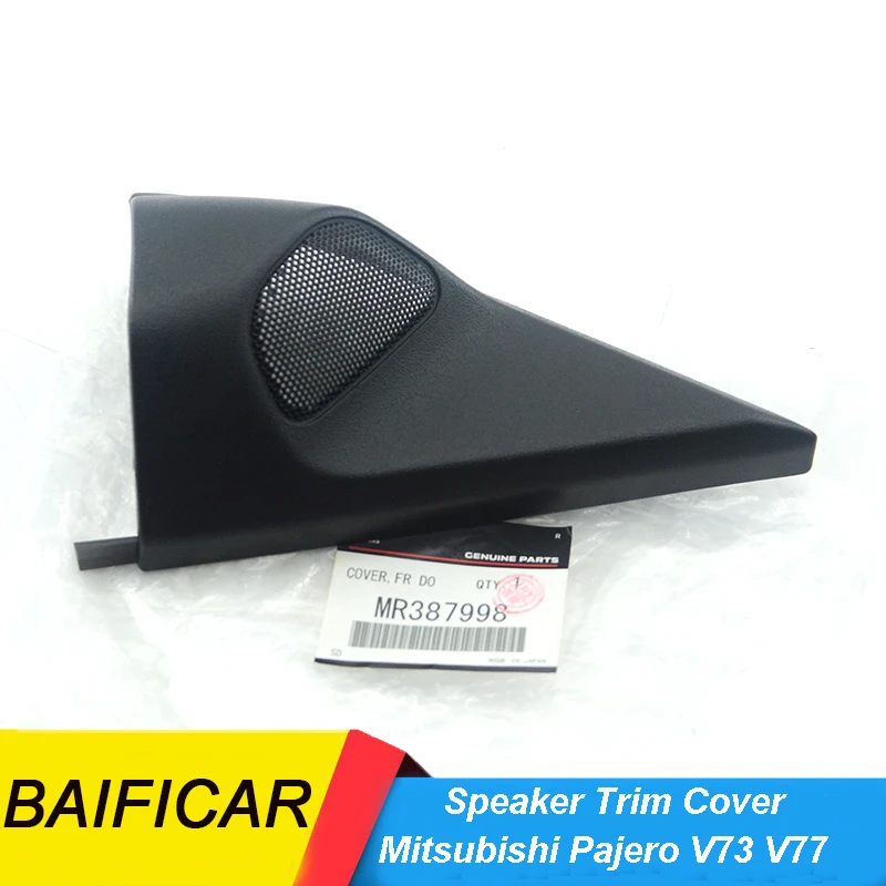 Baificar Interior Wing Mirror Front Door Triangle Panel Horn Speaker Trim Cover MR387997 MR387998 For Mitsubishi Pajero V73 V77