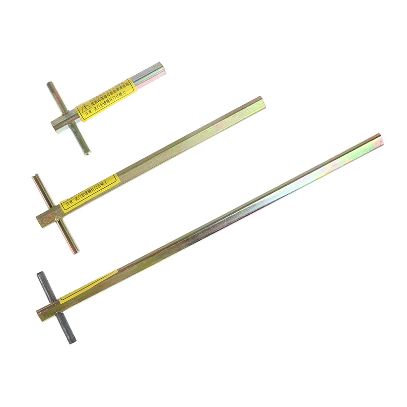 1pcs 100/200/300mm Extended Type Elevator Triangle Key / Professional Triangle Key / Train For Elevator Door elevator triangle key