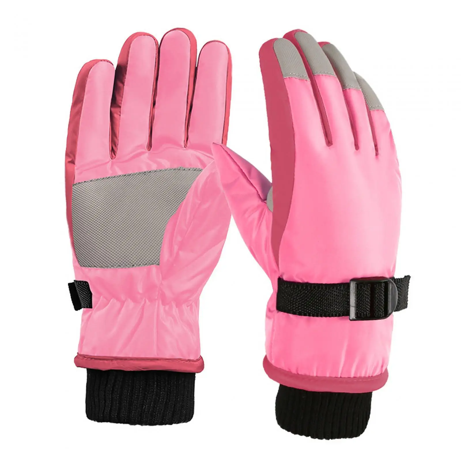 Winter Kids Gloves Thick Inner Plush Gloves Snow Ski Gloves Gloves for Cold Weather Hiking Walking Snowboard Running Skiing
