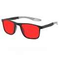 Black Grey Red