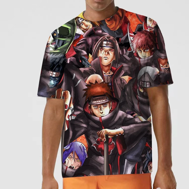 Naruto T Shirt Anime 3D Men Fashion O Neck T Shirt Harajuku Cosplay Men T Shirt Top 8 Se63c02c95b4e49e4b42b252a351e4e58A