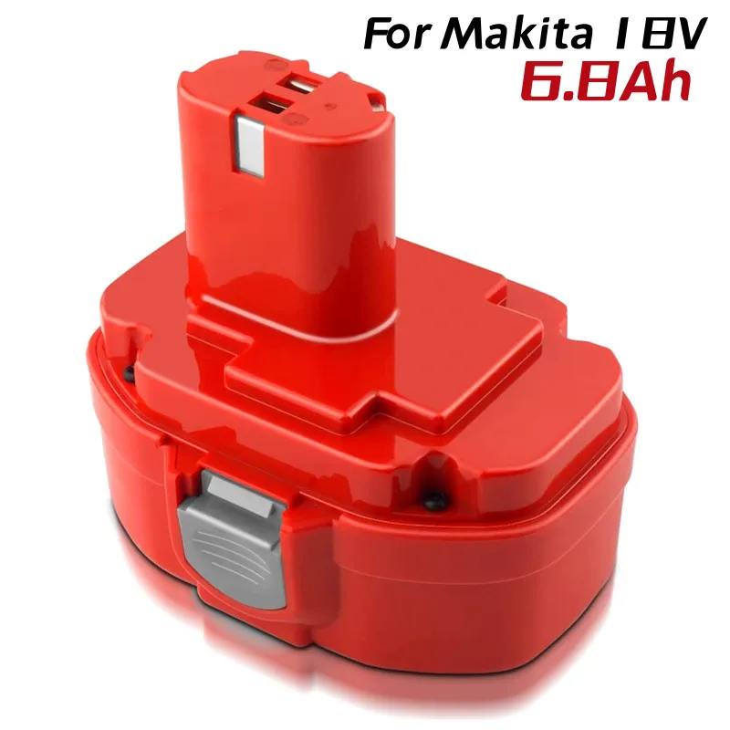 

Ni-MH 18V 6800mAh Replacement Battery for Makita PA18 1822 1823 192826-5 193159-1 193140-2 Fit for Makita 4334D 5046DA 6343D