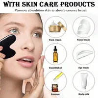 3Pcs Ice Face Roller Gua Sha Board Set Facial Massage Roller Face Massager Face Lifting Contouring Tools Beauty Skin Care Tools 4