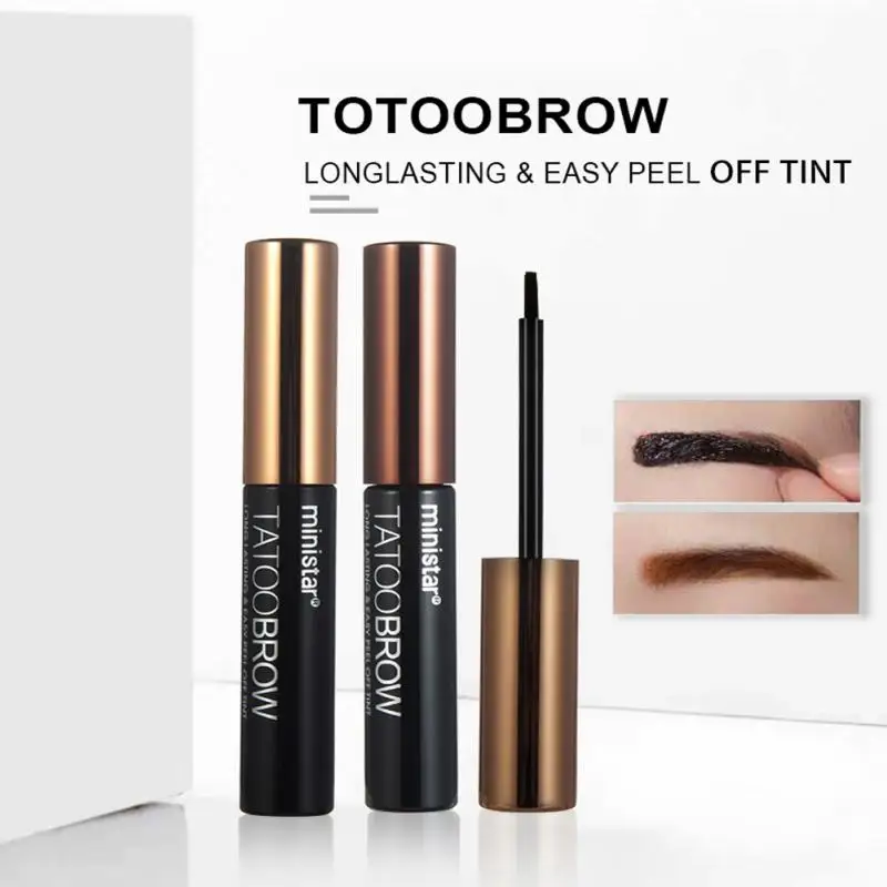 

Stylish Design Tear Off Eyebrow Glue Lighting Fixtures Eyebrow Cream Stunning Makeup Waterproof And Sweat Resistant Rich Color