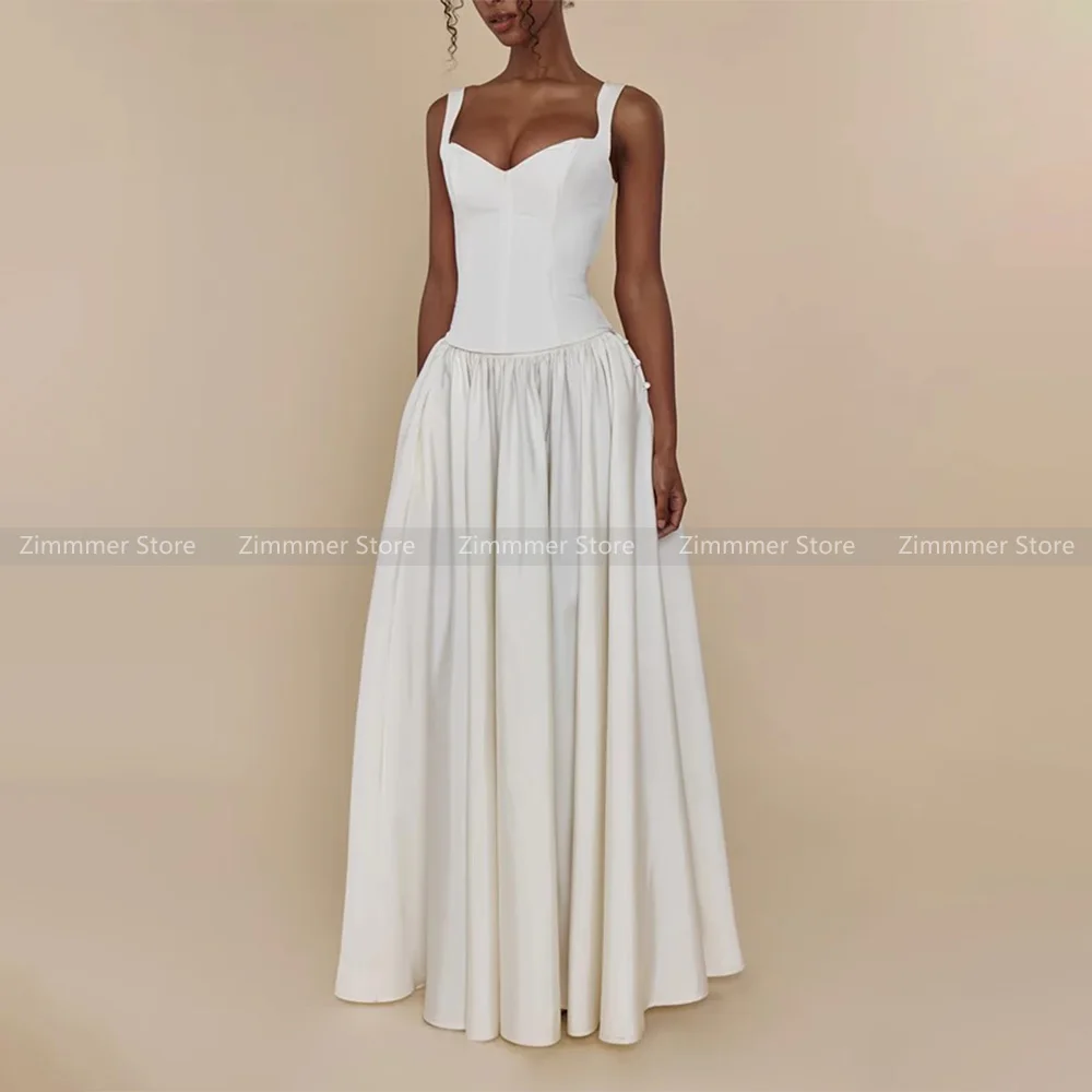 

French Vintage Sexy Split Strap Waisted Fishbone Top Pure Desire Wind Birthday Banquet Small Dresses Dresses Women