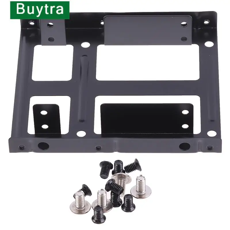 Dual Desktop SSD Mounting Bracket 2.5 To 3.5 inch Hard Disk Bracket Hard Drive Internal Adapter Mounting Kit