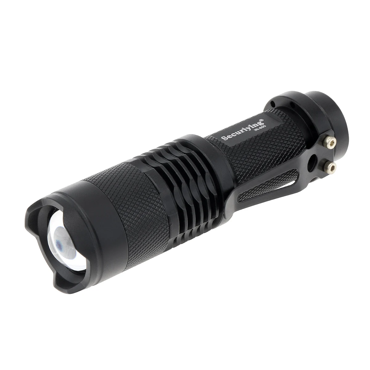 SecurityIng SK68 IR Hunting Flashlight LED Infrared Radiation IR Night Vision Torch Use 14500 / AA Battery
