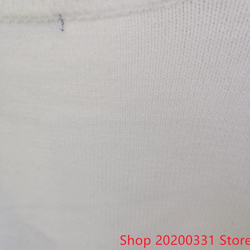 Y2K Letter Jacquard Logo Oversize Sweatshirts Men Women High Quality O-Neck Cole Buxton Knit Sweater