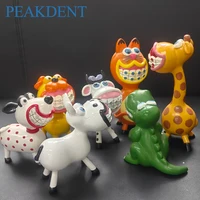 Artcrafts dentaires créatifs, Sculpture d'animaux orthodontiques, jouet, clinique de dentisterie, vitrines de bureau, cadeau pour clinique dentaire 1
