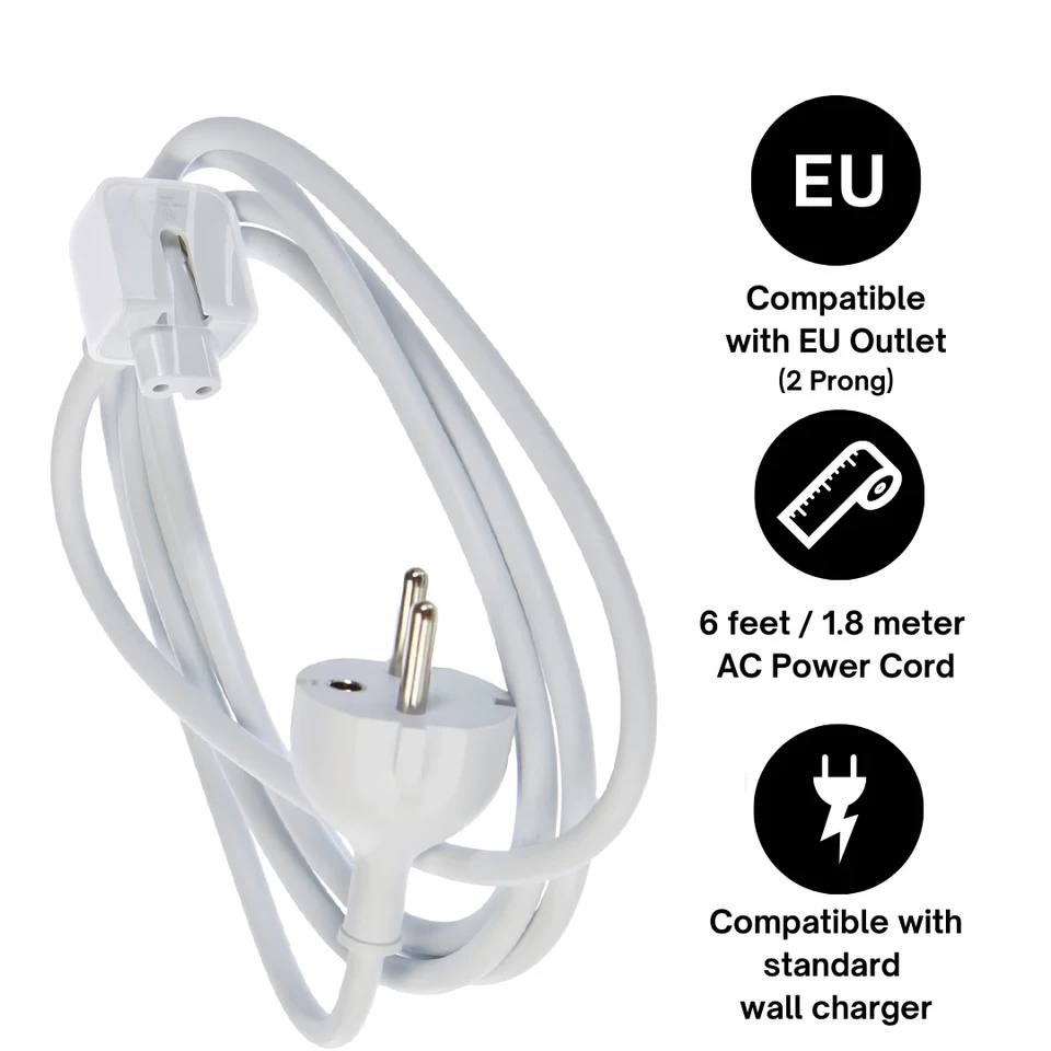 純正電源ケーブル Apple Macbook Pro Air Macbook 電源アダプタ延長