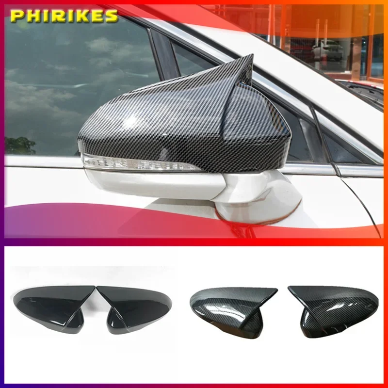 

Black Side Wing Mirror Caps For FORD MONDEO MK5 2014-2019 MKV 5 Covers 2015 2016 2017 2018