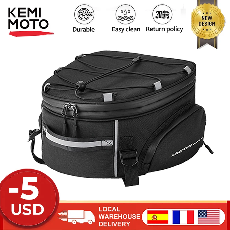 KEMIMOTO-BMW R1250GS R1200GS F850GS F750GS R 1200GS LC ADV 어드벤처, 오토바이 액세서리 가방, 수하물 랙용 테일 백