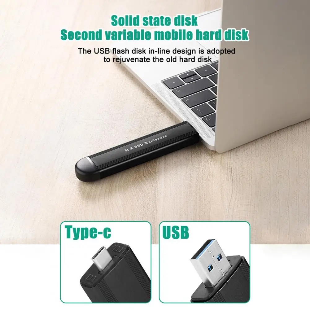 SSD Ŭ  ÷ ÷ M.2 NVMe/SATA Ÿ-C/USB3.1 SDD ϵ ũ ڽ ,  SSD ڽ