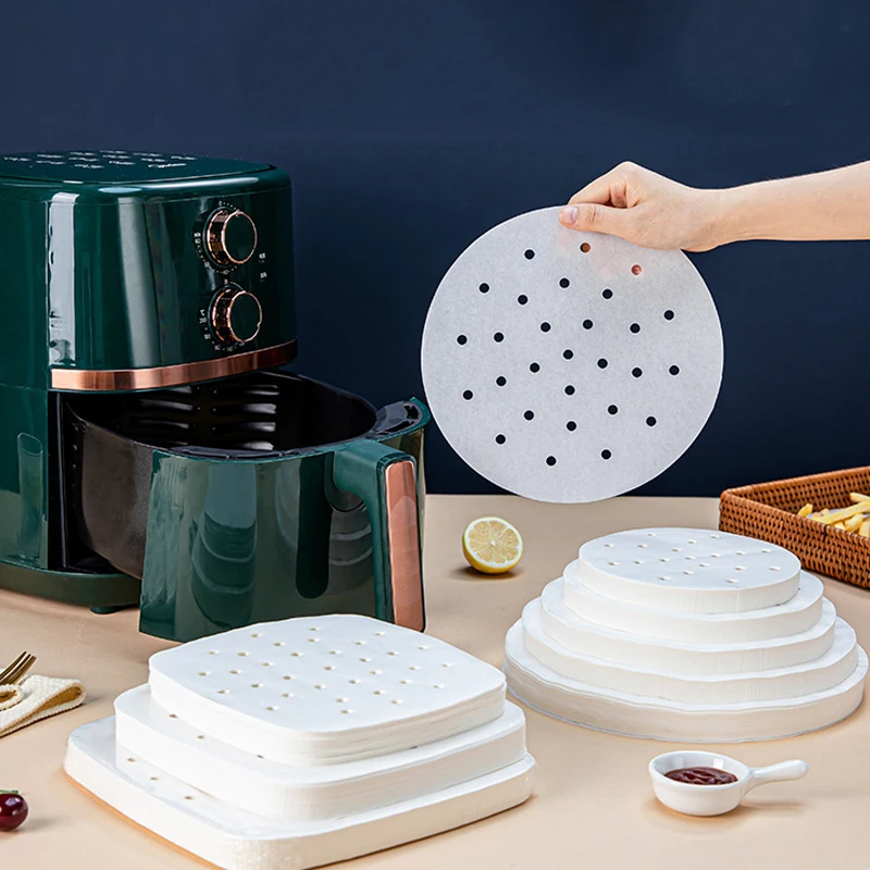 Wood Kitchen Airfryer Accessories Airfryer Perforated Paper