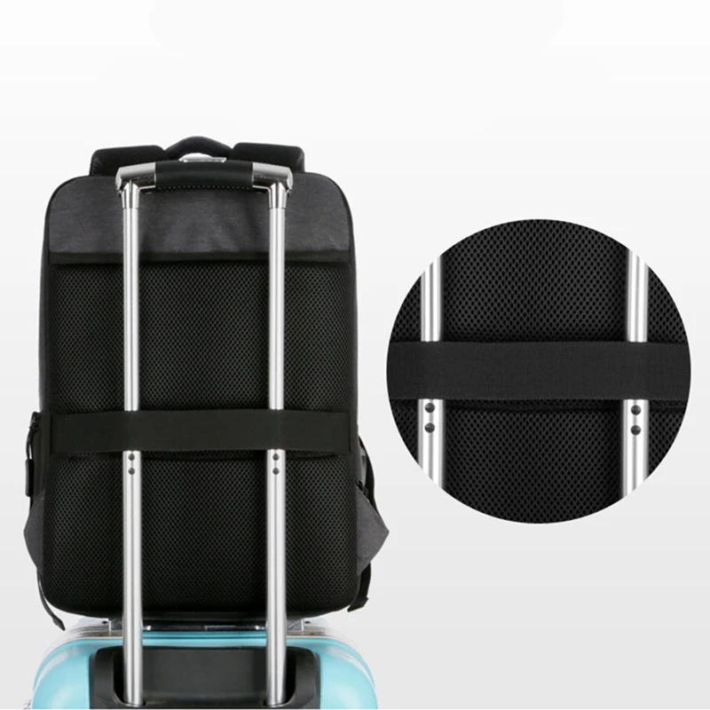 Male Elegant Design New Business Backpacks For Men Waterproof Design Laptop Backpack 15'6 Ultra-large Capacity Ruckrack