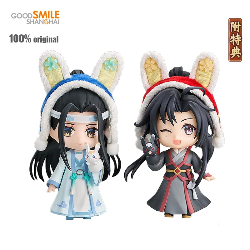 

Original GOOD SMILE Nendoroid Master of The Demon Way Wei Wuxian Lanwangji 10Cm Anime Action Figurine Model Toys for Boys Gift