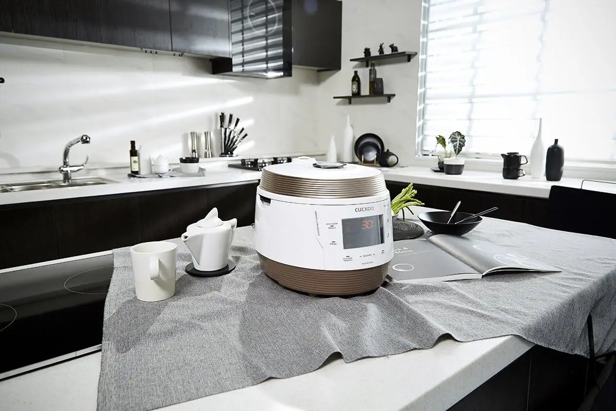 Cuckoo Electric Pressure Cooker with 10 Menu Options and Stainless Steel Pot