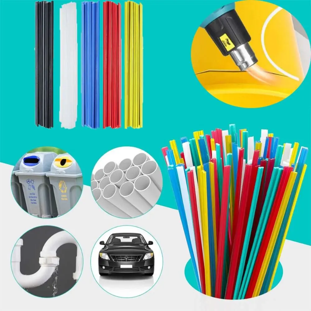 10pcs 20cm PP Plastic Welding Rods Set Car Bumper Repair Electrodes Sticks Soldering Accessories Hot Air Gun Welder Kit welding rods plastic welding rods