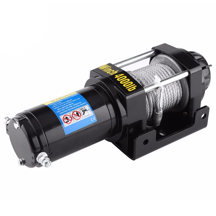 

Mini DC 12V/24V 2000lbs Electric Car Winch