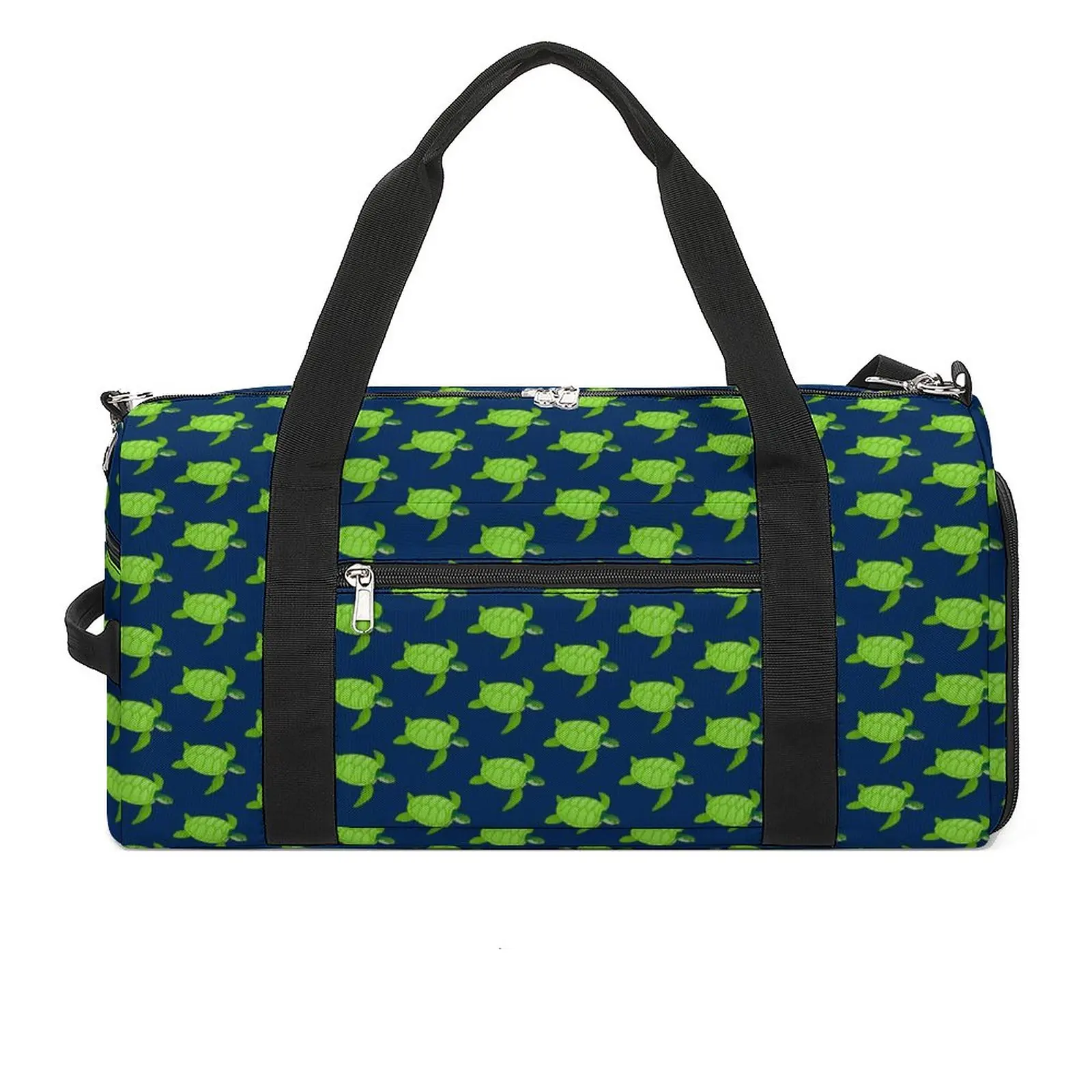 

Green Sea Turtle Gym Bag Animal Print Travel Sports Bags Men Pattern Large Capacity Vintage Fitness Bag Weekend Handbags