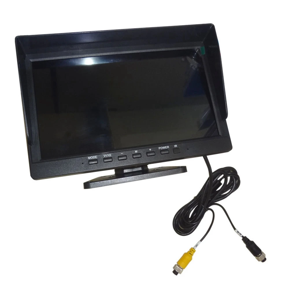 

1024X60 0 IPS 1080P Автомобильный монитор, ЖК HD цифровой экран, мониторинг, 2-сторонний видеовход для камеры заднего вида, DVD VCD