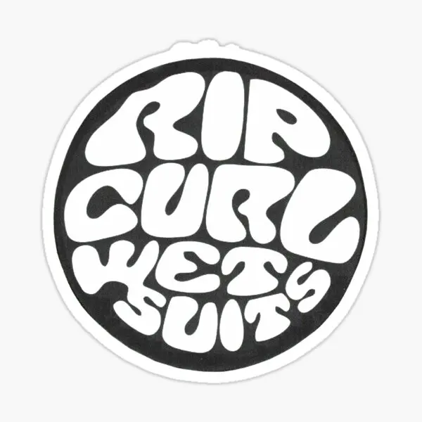 Sticker Rip Curl Wet Suits Black and White