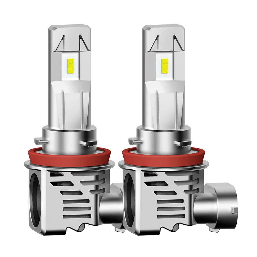 Canbus 헤드라이트 포함 H4 9003 LED 하이/로우 빔, 아우디 혼다 VW 도요타 오토바이 헤드램프 H7 m3 LED 전구 자동차, 2 개