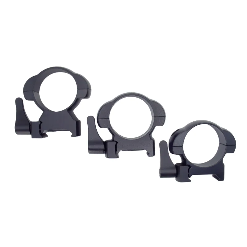 30mm Hunting Rifle Scope Steel Mounts Ring 2Pcs/Set 21mm Picatinny Rail QD Weaver Mount Rings rifle scope mount ring rifle scope mount