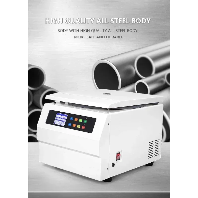 Hot Sale Desktop High-speed Centrifuge Laboratory Small Low-speed Serum Fat Cryogenic Freezing Without Rotor